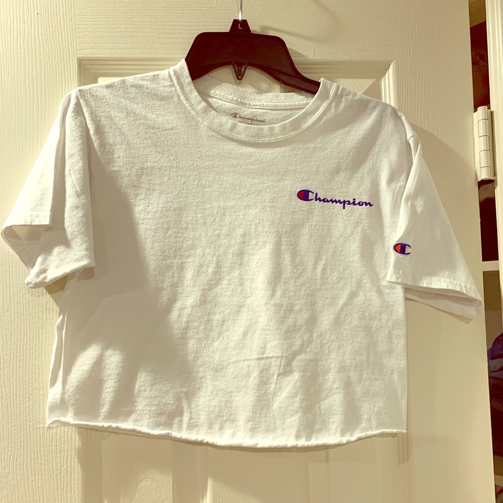 Cropped champion T-shirt